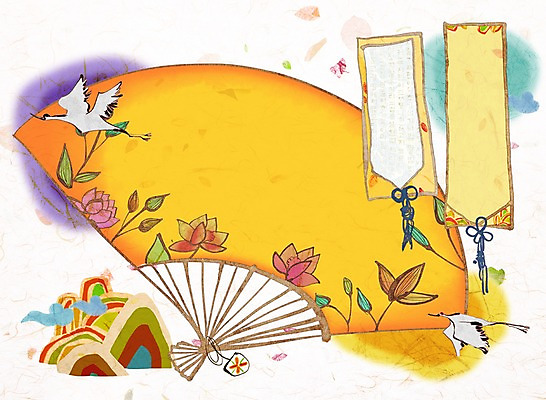 PSD 식물 동물 한국문화 한국전통 전통 배너 명절 꽃 전통문화 백그라운드 일러스트 조류 산 안내 프레임 한국 틀 사람없음 설날 부채 알림 전통프레임 국내일러스트 동양문화 기념일 아시아 문화 파일형식