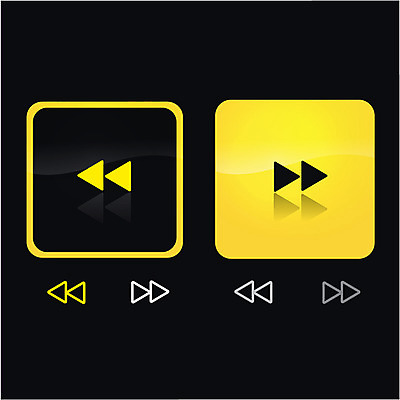 아이콘 문자 기호 상징 버튼 사람없음 그래픽 픽토그램 심볼 픽토그램아이콘 그림 빨리감기 되감기 2D아이콘 AI파일 파일형식 벡터