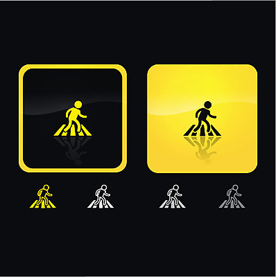 아이콘 문자 기호 도로 상징 버튼 사람없음 그래픽 픽토그램 피규어 횡단보도 심볼 픽토그램아이콘 그림 2D아이콘 AI파일 길 교통시설 미니어처 보행로 파일형식 벡터