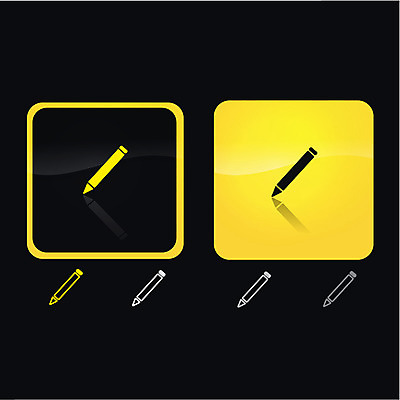 아이콘 문자 기호 상징 버튼 사람없음 그래픽 픽토그램 필기구 연필 붓 심볼 픽토그램아이콘 그림 2D아이콘 AI파일 문구용품 학용품 파일형식 벡터