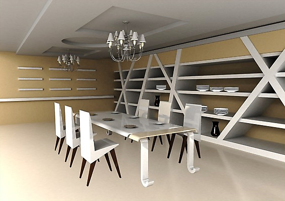 PSD 그릇 접시 가구 의자 식탁 조명 선반 주택 실내 사람없음 그래픽 인테리어 3D소스 3D 주방 상차림 입체 샹들리에 식기 디자인 생활용품 탁자 내부 건물 디지털합성 파일형식