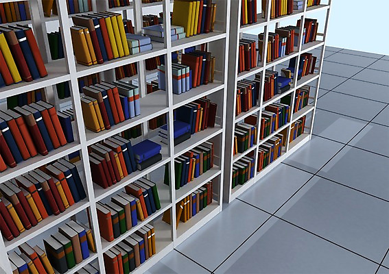 PSD 교육 책장 실내 사람없음 그래픽 책 인테리어 3D소스 3D 도서관 입체 교육시설 디자인 가구 내부 디지털합성 시설 파일형식