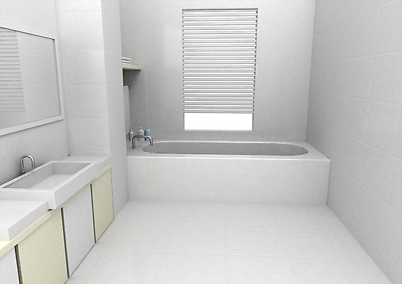 PSD 창문 선반 욕조 실내 사람없음 그래픽 인테리어 위생용품 3D소스 3D 거울 욕실 블라인드 입체 세면대 화장실 디자인 가구 생활용품 내부 커튼 디지털합성 파일형식