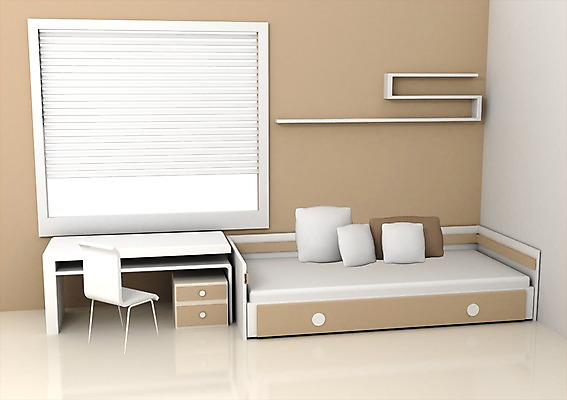 PSD 가구 쿠션 의자 창문 베개 선반 실내 사람없음 그래픽 인테리어 3D소스 3D 침실 방 침대 블라인드 책상 입체 서랍장 디자인 생활용품 침구 내부 커튼 디지털합성 파일형식