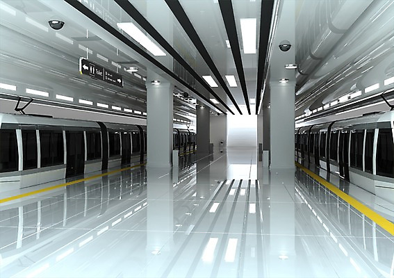 PSD 육상교통 교통수단 교통 교통시설 자동차 조명 실내 그림자 사람없음 그래픽 인테리어 반사 3D소스 3D 원근감 기차 기둥 표지판 전철 플랫폼 입체 디자인 건축 뷰포인트 대중교통 알림판 내부 디지털합성 시설 파일형식