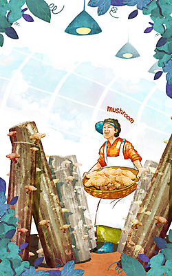 전신 PSD 나무 식물 모자 웰빙 여자 잎 채소 일러스트 전등 조명 주택 한명 서기 웃음 들기 사람 성인 농작물 농장 바구니 농사 앞치마 버섯 친환경 유기농 캡 양식장 여자만 여자한명만 성인여자만 성인만 국내일러스트 모자_잡화 1 잡화 농업 모션 표정 건물 환경 시설 파일형식