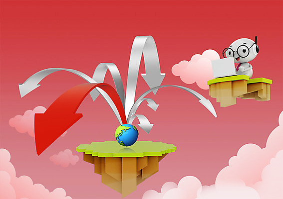 PSD 구름 캐릭터 화살표 지구 백그라운드 일러스트 디지털백그라운드 비즈니스 3D캐릭터 사람없음 그래픽 노트북 컴퓨터 3D 디지털 비즈니스캐릭터 입체 국내일러스트 일러캐릭터 자연요소 전자제품 디지털합성 파일형식