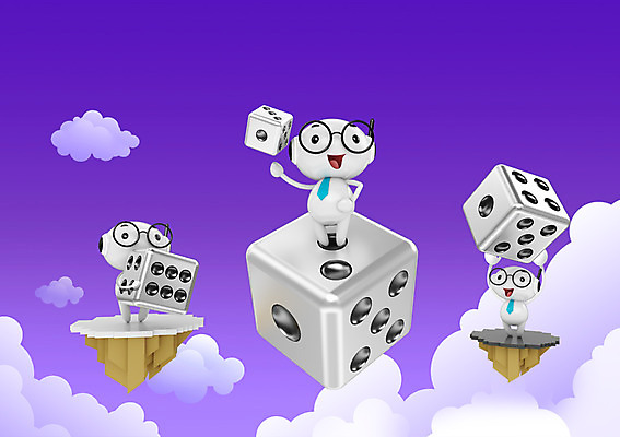 PSD 구름 캐릭터 백그라운드 일러스트 디지털백그라운드 비즈니스 3D캐릭터 사람없음 그래픽 장난감 3D 놀이용품 디지털 비즈니스캐릭터 입체 주사위 정사각형 주사위놀이 국내일러스트 일러캐릭터 자연요소 도형 놀이 디지털합성 오브젝트 파일형식