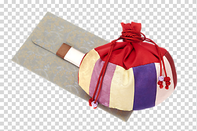 편집이미지 한국문화 한국전통 전통 전통문화 문화 생활용품 봉투 편지봉투 새해 복주머니 한국 사람없음 주머니 편지 오브젝트 상품권 색동 비단주머니 PNG 편집소스 동양문화 아시아 전통소품 파일형식