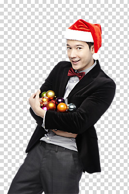 외국인 편집이미지 모자 라이프스타일 기념일 남자 크리스마스장식 크리스마스 산타모자 공 크리스마스용품 한명 서기 미소 웃음 들기 사람 정장 이벤트 20대 성인 옆모습 장식 산타클로스 장식볼 PNG 남자만 남자한명만 성인남자만 청년만 청년남자만 청년남자한명만 성인한명만 성인남자한명만 성인만 편집소스 모자_잡화 1 잡화 옷 뷰포인트 모션 표정 인종 청년 생활 용품 파일형식