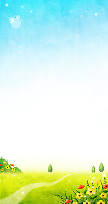 PSD 나무 식물 사계절 계절 꽃 길 백그라운드 일러스트 거리 따뜻함 풍경 사람없음 봄풍경 봄 상쾌 봄배경 국내일러스트 감정 파일형식