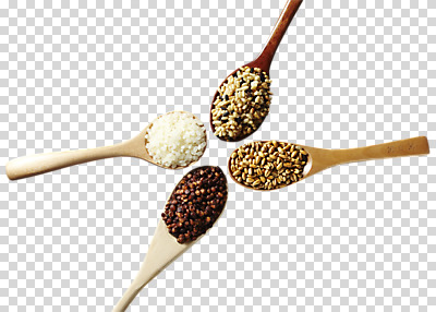 편집이미지 음식 곡류 사람없음 농작물 숟가락 쌀 알맹이 보리 깨 잡곡 나무숟가락 PNG 수수 편집소스 농업 식재료 수저 조미료 파일형식