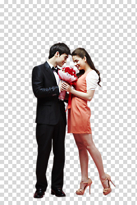 전신 서양인 외국인 식물 백인 편집이미지 라이프스타일 커플 원피스 여자 남자 꽃 구두 꽃다발 커플라이프 결혼 프로포즈 안기 포옹 선물 서기 미소 웃음 들기 사람 정장 턱시도 20대 성인 두명 옆모습 청춘 장미 PNG 청년만 성인만 편집소스 옷 뷰포인트 신발 컨셉 관계 모션 표정 인종 이벤트 청년 생활 파일형식