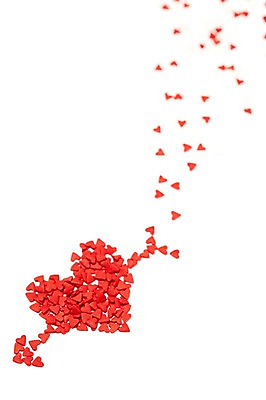 포토 JPG 스튜디오촬영 음식 백그라운드 디저트 화살 실내 사랑 사람없음 초콜릿 하트 사랑의화살 국내포토 모양 감정 내부 파일형식