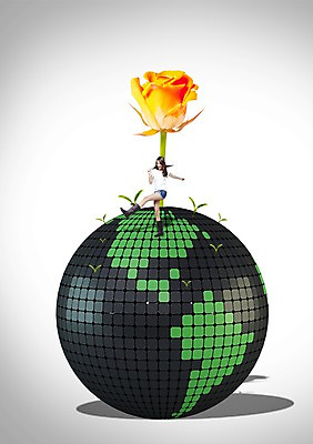 전신 PSD 서양인 외국인 식물 백인 편집 편집이미지 여자 꽃 지구 캠페인 한명 서기 미소 웃음 사람 성인 그래픽 3D 새싹 자연보호 그린캠페인 입체 여자만 여자한명만 성인여자만 성인만 편집3D 1 모션 자연 표정 인종 보호 디지털합성 파일형식