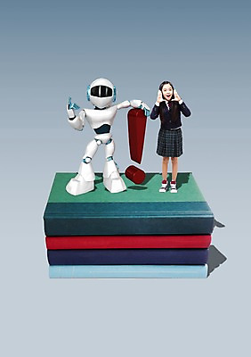 전신 PSD 편집 편집이미지 학생 여자 교육 과학 중학생 청소년 안내 첨단산업 한명 서기 미소 웃음 사람 동양인 손짓 그래픽 책 장난감 3D 한국인 발전 인조인간 느낌표 알림 로봇 입체 첨단과학 여자만 여자한명만 십대만 십대여자만 십대여자한명만 4차산업 편집3D 1 기호 산업 컨셉 모션 표정 인종 디지털합성 파일형식