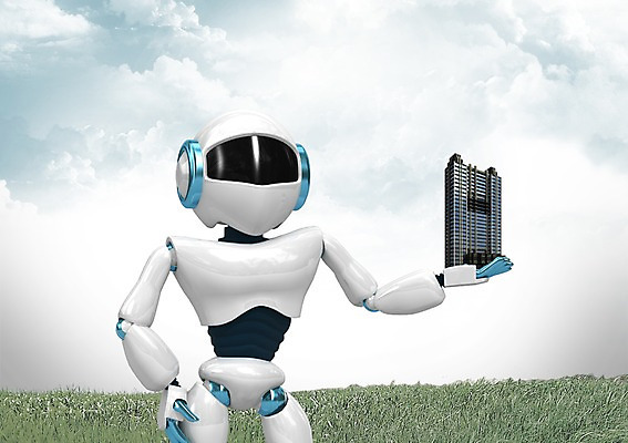 PSD 식물 구름 편집 편집이미지 과학 비즈니스 하늘 첨단산업 빌딩 잔디 사람없음 건물 그래픽 장난감 3D 풀 발전 인조인간 로봇 입체 첨단과학 4차산업 편집3D 자연요소 건축물 산업 컨셉 디지털합성 파일형식