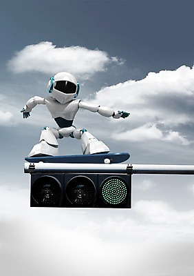 PSD 구름 편집 편집이미지 시설물 과학 교통 하늘 첨단산업 사람없음 그래픽 장난감 3D 장비 스케이트보드 보드 발전 인조인간 신호등 로봇 입체 첨단과학 신호 교통신호 청신호 신호장치 4차산업 편집3D 자연요소 건축물 산업 스포츠 컨셉 보드_스포츠 디지털합성 파일형식