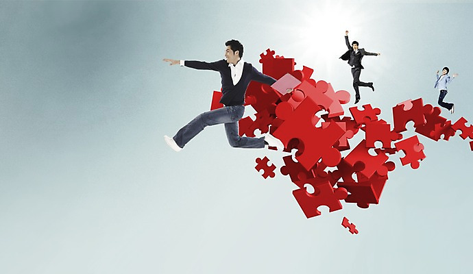 전신 PSD 외국인 편집 편집이미지 남자 비즈니스 서기 미소 웃음 사람 동양인 성인 그래픽 세명 3D 점프 한국인 직장인 비즈니스맨 퍼즐 입체 퍼즐조각 남자만 성인남자만 성인만 편집3D 직업 조각 모션 표정 인종 디지털합성 파일형식