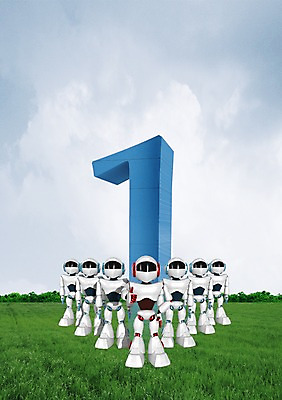 PSD 식물 구름 편집 편집이미지 1 과학 비즈니스 하늘 첨단산업 잔디 사람없음 그래픽 장난감 숫자 3D 풀 발전 인조인간 로봇 입체 첨단과학 4차산업 편집3D 자연요소 문자 산업 컨셉 디지털합성 파일형식