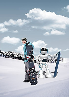 전신 PSD 구름 편집 편집이미지 남자 과학 겨울 하늘 스키장 첨단산업 한명 서기 미소 웃음 사람 동양인 성인 그래픽 장난감 3D 한국인 눈 스노우보드 보드 발전 인조인간 로봇 입체 첨단과학 남자만 남자한명만 성인남자만 성인만 4차산업 편집3D 자연요소 1 계절 산업 스포츠 컨셉 모션 날씨 표정 인종 보드_스포츠 디지털합성 파일형식