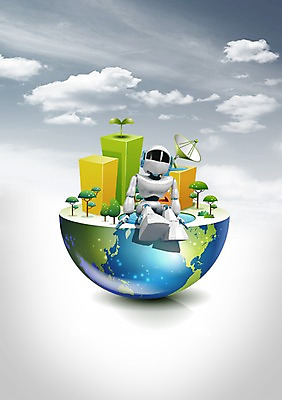 PSD 나무 식물 구름 편집 편집이미지 지구 과학 비즈니스 하늘 첨단산업 안테나 사람없음 건물 그래픽 3D 새싹 발전 인조인간 로봇 입체 첨단과학 4차산업 편집3D 자연요소 건축물 산업 컨셉 통신 디지털합성 파일형식