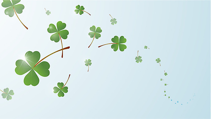 식물 컬러 백그라운드 잎 무늬 패턴 일러스트 나뭇잎 사람없음 초록색 패턴백그라운드 운세 행운 네잎클로버 클로버 나뭇잎배경 국내일러스트 AI파일 컨셉 파일형식 벡터