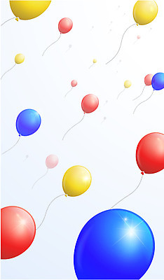 컬러 백그라운드 무늬 패턴 일러스트 하늘 이벤트 사람없음 빨간색 파란색 노란색 축제 패턴백그라운드 오브젝트 이벤트용품 풍선 국내일러스트 AI파일 파일형식 벡터