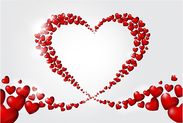 모양 배너 컬러 백그라운드 프로포즈 무늬 패턴 일러스트 안내 프레임 알림판 사랑 사람없음 빨간색 패턴백그라운드 하트 알림 오브젝트 국내일러스트 AI파일 감정 파일형식 벡터