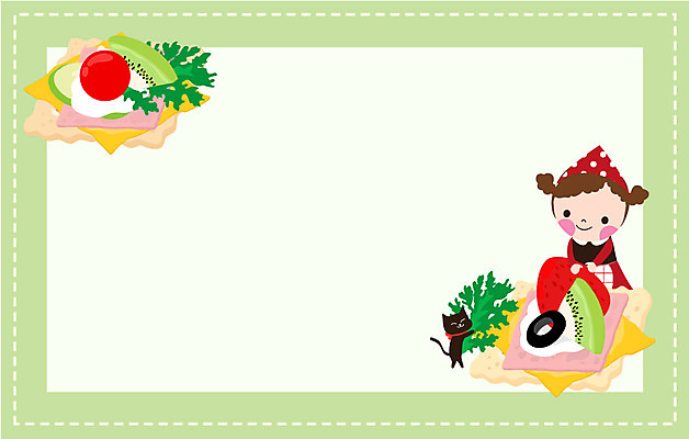 동물 배너 여자 어린이 선 음식 빵 백그라운드 말풍선 채소 과일 일러스트 방울토마토 치즈 안내 프레임 키위 틀 한명 미소 웃음 사람 소녀 고양이 공백 메모지 애피타이저 편지 카나페 알림 편지지 레터폼 올리브 햄 슬라이스 여자만 여자한명만 어린이만 소녀만 소녀한명만 국내일러스트 AI파일 1 열매 토마토 포유류 유제품 서양음식 표정 육류 반려동물 사무용품 파일형식 벡터