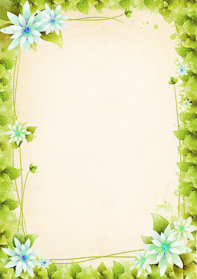 PSD 식물 배너 꽃 줄기 컬러 백그라운드 잎 무늬 꽃무늬 꽃백그라운드 일러스트 자연 안내 프레임 사각틀 틀 사람없음 초록색 파란색 알림 꽃프레임 국내일러스트 사각형 생태계 파일형식