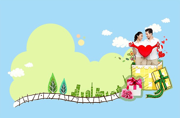 PSD 외국인 나무 식물 구름 편집이미지 배너 커플 응시 여자 남자 꽃 리본 길 인형 백그라운드 쿠션 안내 프레임 알림판 선물 사랑 서기 웃음 들기 사람 동양인 이벤트 빌딩 상반신 성인 두명 건물 선물상자 상자 하트 메모지 알림 전단 홍보물 성인만 이미지편집 자연요소 모양 건축물 시선 감정 관계 모션 표정 인종 사무용품 파일형식