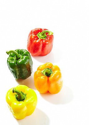 포토 JPG 스튜디오촬영 음식 채소 식재료 재료 파프리카 실내 근접촬영 사람없음 아웃포커스 빨간색 초록색 농작물 노란색 주황색 여러개 물방울 신선 국내포토 뷰포인트 컬러 다수 농업 촬영기법 내부 파일형식