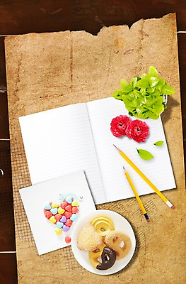 PSD 식물 편집이미지 접시 배너 꽃 화분 백그라운드 잎 디저트 안내 프레임 알림판 사람없음 필기구 연필 과자 공책 봄 알림 이미지편집 카드프레임 식기 계절 음식 문구용품 학용품 파일형식