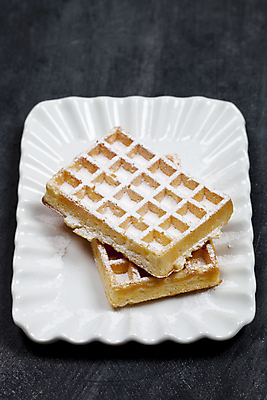 포토 JPG 해외이미지 접시 사람없음 와플 슈가파우더 해외포토 식기 디저트 파일형식 이미지허브