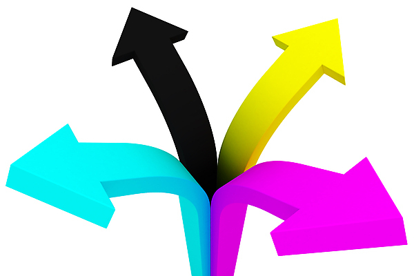 포토 JPG 해외이미지 모양 컨셉 추상 화살 아이디어 사람없음 파란색 노란색 3D 검은색 페인트 흰색 그룹 팔레트 목표 자주색 방향 심볼 사인 청록색 고립 해외202004 해외포토 컬러 무늬 디지털합성 파일형식 이미지허브