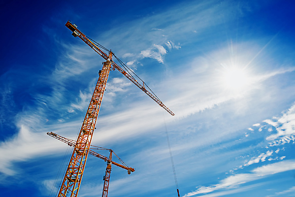 포토 JPG 해외이미지 산업 2 건축양식 하늘 사람없음 야외 건물 태양 노란색 탑 고층빌딩 기계 장비 도시 작업 쌍 큼 땅 기중기 공학 개발 리프팅 프로젝트 해외202004 해외포토 자연요소 건축물 교육 건축 컬러 빌딩 중장비 크기 파일형식 이미지허브