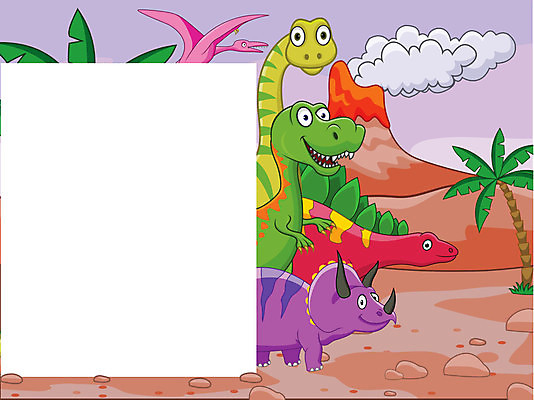 EPS 해외이미지 동물 캐릭터 배너 백그라운드 일러스트 프레임 미소 웃음 사람없음 컬러풀 공백 공룡 고생물 카툰스타일 해외202004 해외일러스트 일러캐릭터 컬러 파충류 생물 표정 파일형식 벡터 이미지허브