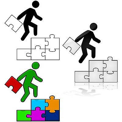 EPS 해외이미지 직업 조각 컨셉 일러스트 회사 비즈니스 성공 설계 아이디어 그래픽 빛 반사 계단 업무 퍼즐 계획 그림 오르기 광택 종료 마지막 마케팅 해외202004 해외일러스트 모션 작업 파일형식 벡터 이미지허브