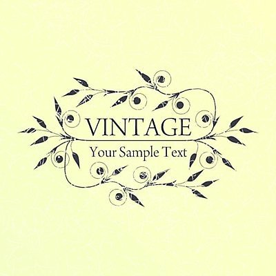 EPS 해외이미지 식물 꽃 백그라운드 잎 꽃무늬 곡선 일러스트 프레임 사람없음 해외202004 해외일러스트 선 무늬 파일형식 벡터 이미지허브