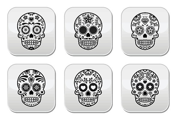 EPS 해외이미지 꽃 별 문화 잎 꽃무늬 일러스트 멕시코 골격 사랑 미술 그래픽 장식 파티 검은색 어둠 할로윈 흰색 하트 죽음 인쇄 무서움 11월 만화 설탕 문신 심볼 사인 다이아몬드 고딕 해골모형 해외202004 해외일러스트 자연요소 모양 식물 감정 컬러 북아메리카 무늬 문화예술 이벤트 모형 날짜 보석 파일형식 벡터 이미지허브