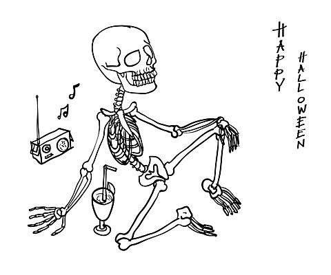 EPS 해외이미지 디자인 백그라운드 패턴 일러스트 벽지 추상 뼈 골격 미술 그래픽 장식 검은색 할로윈 흰색 죽음 심볼 타일 질감 해적 해골모형 해외202004 해외일러스트 컬러 무늬 문화예술 모형 도둑 파일형식 벡터 이미지허브
