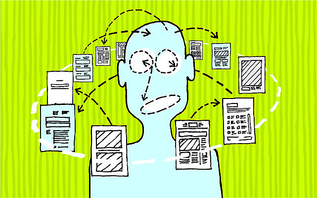 EPS 해외이미지 디자인 컨셉 생각 일러스트 통신 상상 설계 아이디어 창조 자료 메시지 잡지 스케치 심볼 분석 고민 보고서 페이지 정보매체 해외202004 해외일러스트 감정 미술 간행물 파일형식 벡터 이미지허브