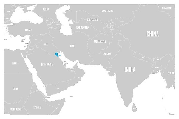 EPS 해외이미지 아시아 지도 일러스트 중동 동양인 파란색 라벨 회색 흰색 만 이름 중앙 인도인 지역 아라비아 동쪽 남쪽 서쪽 아랍어 지도책 지리 쿠웨이트 강조 해외202004 해외일러스트 외국인 나라 컬러 프레임 인종 책 방향 파일형식 벡터 이미지허브