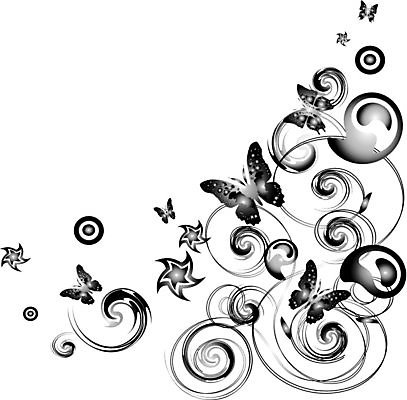 EPS 해외이미지 모양 식물 디자인 나비 백그라운드 꽃무늬 패턴 곡선 날개 일러스트 추상 미술 그래픽 장식 검은색 나뭇가지 화려 그림 그런지 스타일 해외202004 해외일러스트 나무 꽃 선 컬러 곤충 컨셉 무늬 문화예술 파일형식 벡터 이미지허브