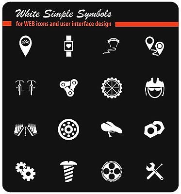 EPS 해외이미지 도로 일러스트 자전거 견과류 도구 나사 바퀴 끝 맥박 심볼 안장 방법 베어링 충고 해외202004 해외일러스트 길 의학 교통시설 바이크 공구 파일형식 벡터 이미지허브