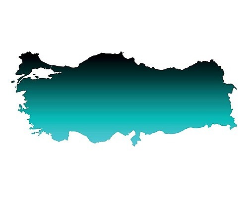 EPS 해외이미지 선 여행 백그라운드 지도 일러스트 초록색 파란색 윤곽 칠면조 고립 지리 터키석 해외202004 해외일러스트 컬러 조류 보석 파일형식 벡터 이미지허브