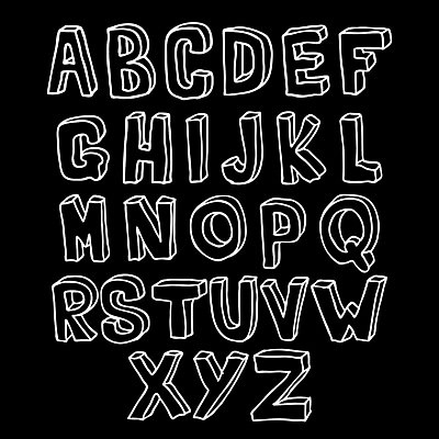 EPS 해외이미지 템플릿 디자인 알파벳 영어 어린이 일러스트 텍스트 학교 잉크 미술 타이포그라피 그래픽 장식 세트 연필 3D 검은색 흰색 낙서 큼 만화 스케치 편지 수집 심볼 사인 그림 윤곽 손그림 타입 고립 그런지 스크랩북 옛날 레터링 스타일 해외202004 해외일러스트 문자 교육 컬러 문화예술 학용품 사람 필기구 크기 디지털합성 파일형식 벡터 이미지허브