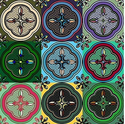 EPS 해외이미지 모양 디자인 백그라운드 패턴 일러스트 창문 벽지 추상 미술 초록색 빛 세트 컬러풀 어둠 활발 우아함 질감 해외202004 해외일러스트 컬러 컨셉 무늬 문화예술 파일형식 벡터 이미지허브