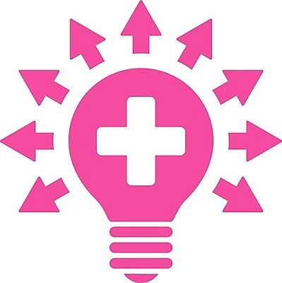 EPS 해외이미지 분홍색 십자가 일러스트 전구 조명 화살 아이디어 빛 픽토그램 약 힘 거품 에너지 광선 마음 램프 플랫 심볼 흰배경 해결 고립 분배 상형문자 힌트 해외202004 해외일러스트 문자 컬러 백그라운드 컨셉 의학 흰색 파일형식 벡터 이미지허브